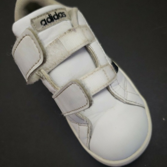 Adidas VL Court 2.0 Kids/Toddler Shoes - Picture 4 of 7